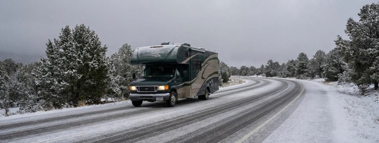 Winter RV Driving: When to Go, When to Stay Put